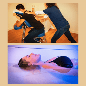 Massage AMMA assis de 45min + Flottaison
