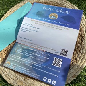 Bon cadeau du Centre de Flottaison et bien-être SOA à BRIVE LA GAILLARDE